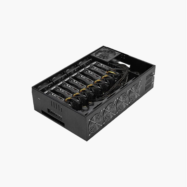 GPU Mining Rig With 8 Graphics Cards GPU Miner for Crypto Mining ...