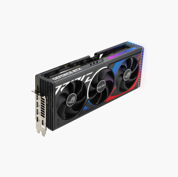 ASUS ROG Strix GeForce RTX 4090 OC Edition angled view