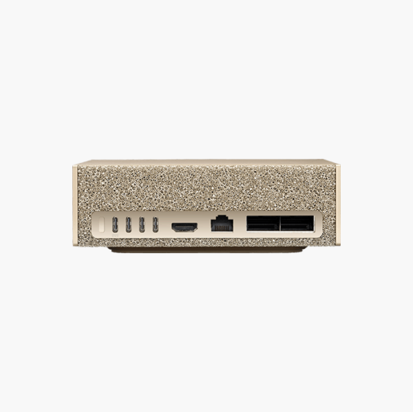 NVIDIA DGX Spark personal AI supercomputer - rear ports view